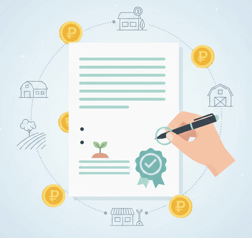 Условиях предоставления гранта Агромотиватор